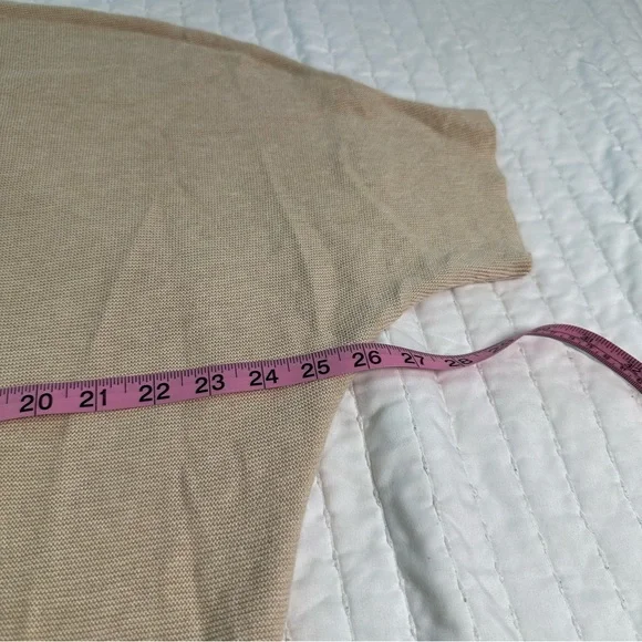 Quince Women's Cashmere Lightweight Link-Organic Cotton Crew Neck Sweater Top - Picture 8 of 11